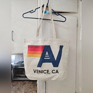 Aviator Nation AN Venice, CA four stripe tote shoulder bag
